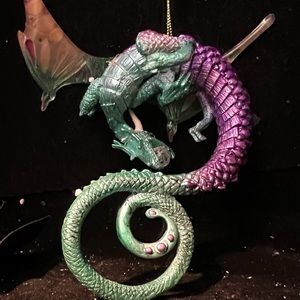 Dragons Of The Crystal Cave Aurora Guardian of Hope Ornament Collection